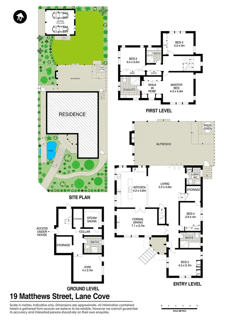 Floorplan of Homely house listing, 19 Matthews Avenue, Lane Cove NSW 2066