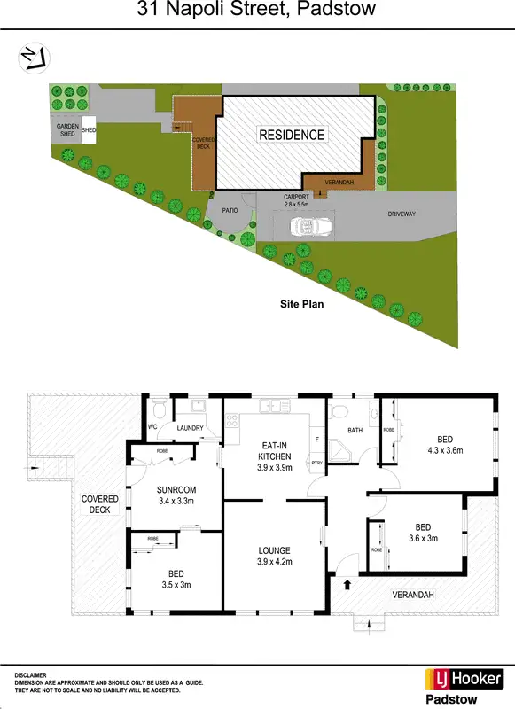 Floorplan of Homely house listing, 31 Napoli Street, Padstow NSW 2211