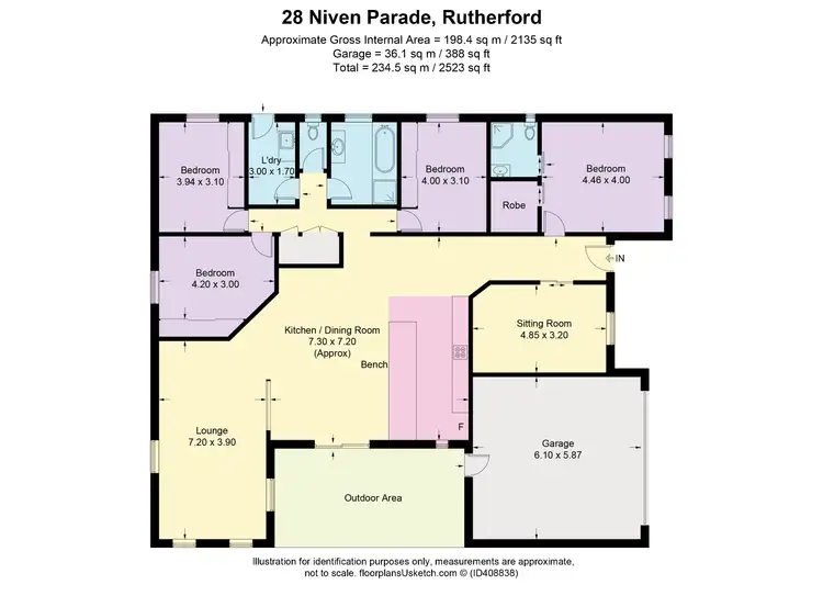 Floorplan of Homely house listing, 28 Niven Parade, Rutherford NSW 2320