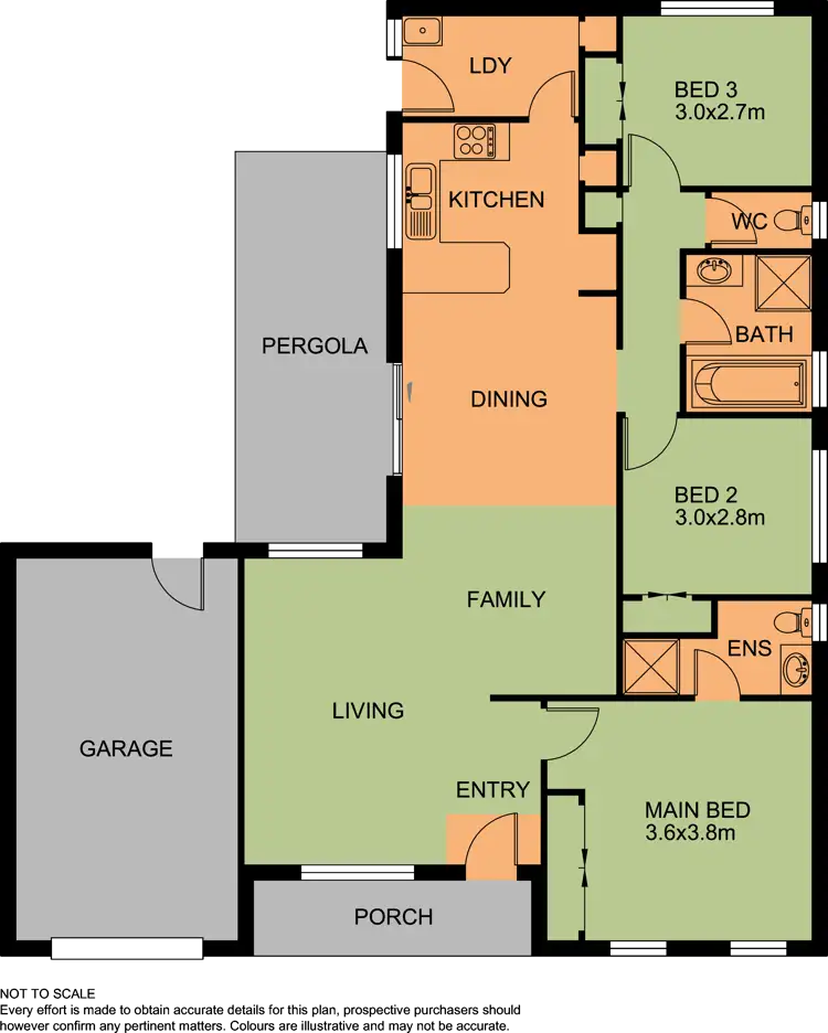 Floorplan of Homely house listing, 33 Strabane Way, Hampton Park VIC 3976