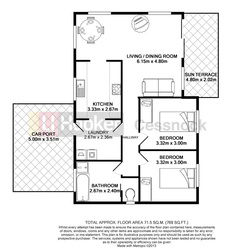 Floorplan of Homely house listing, 26 Ferguson Street, Cessnock NSW 2325
