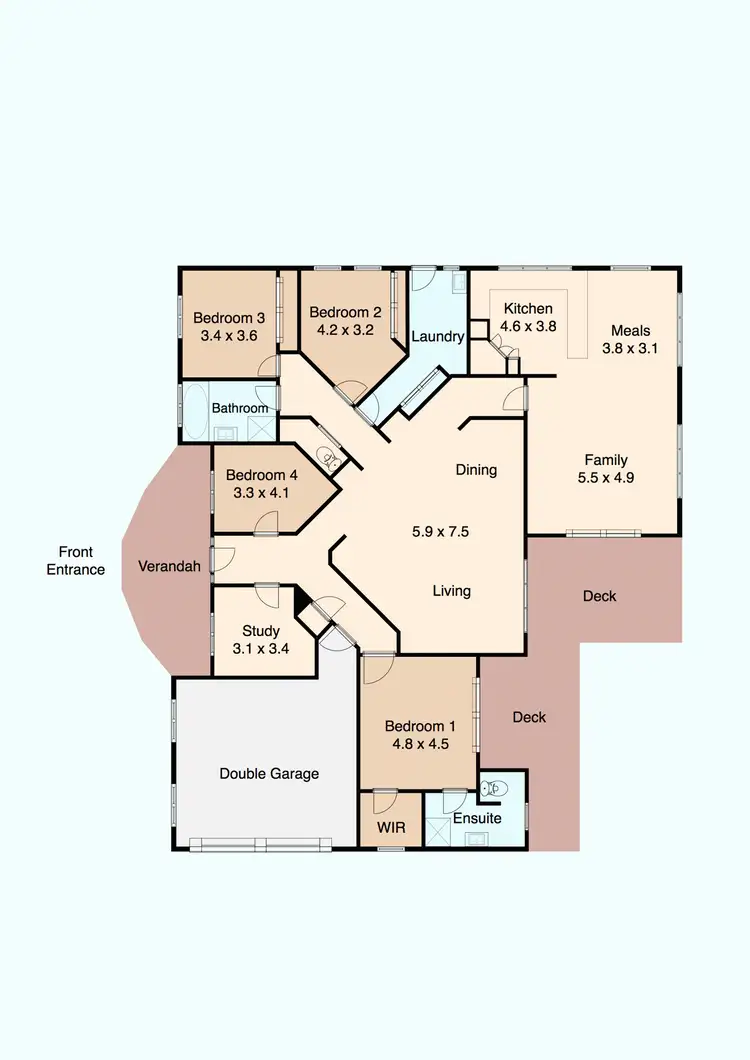 Floorplan of Homely house listing, 30 Station Street, Drysdale VIC 3222