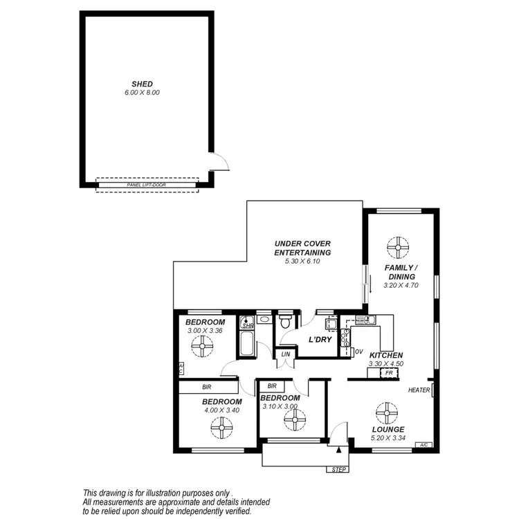 Floorplan of Homely house listing, 361 Diagonal Road, Seacombe Gardens SA 5047