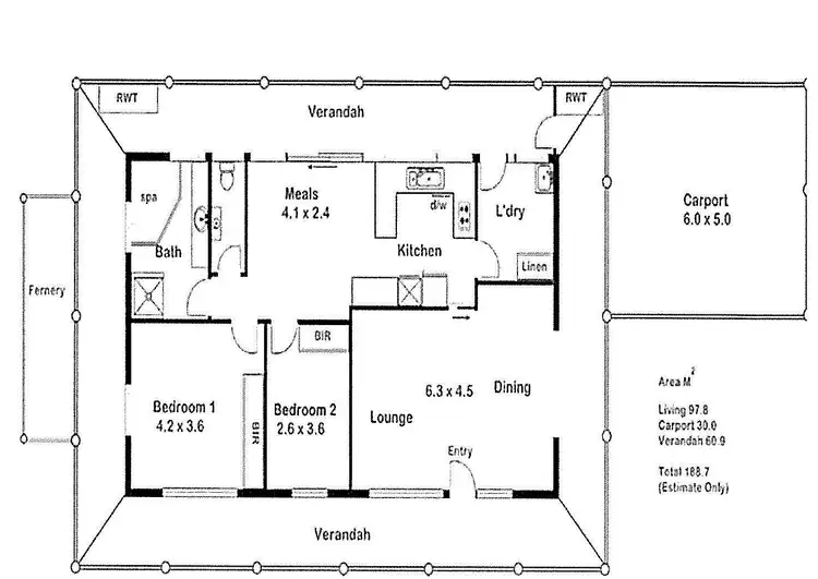 Floorplan of Homely house listing, 18 Altman Ave, Victor Harbor SA 5211