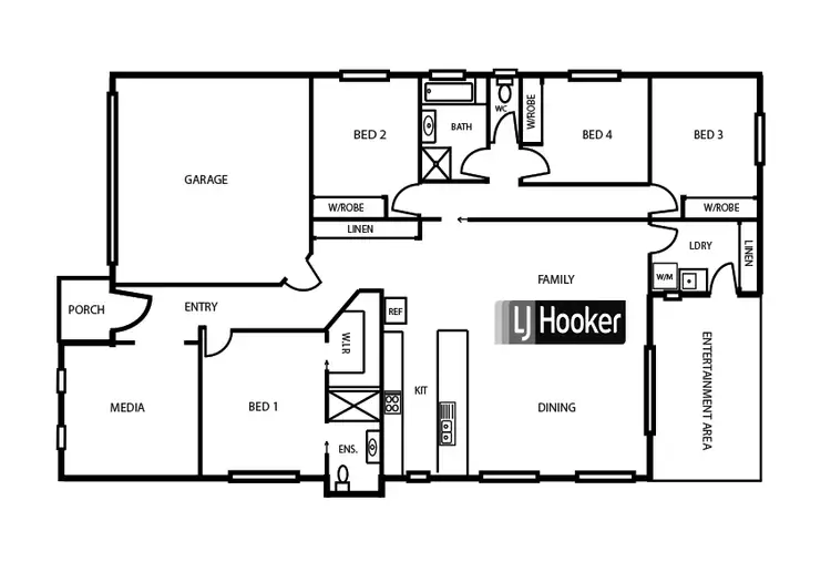 Floorplan of Homely house listing, 4 Echo Drive, Harrington NSW 2427