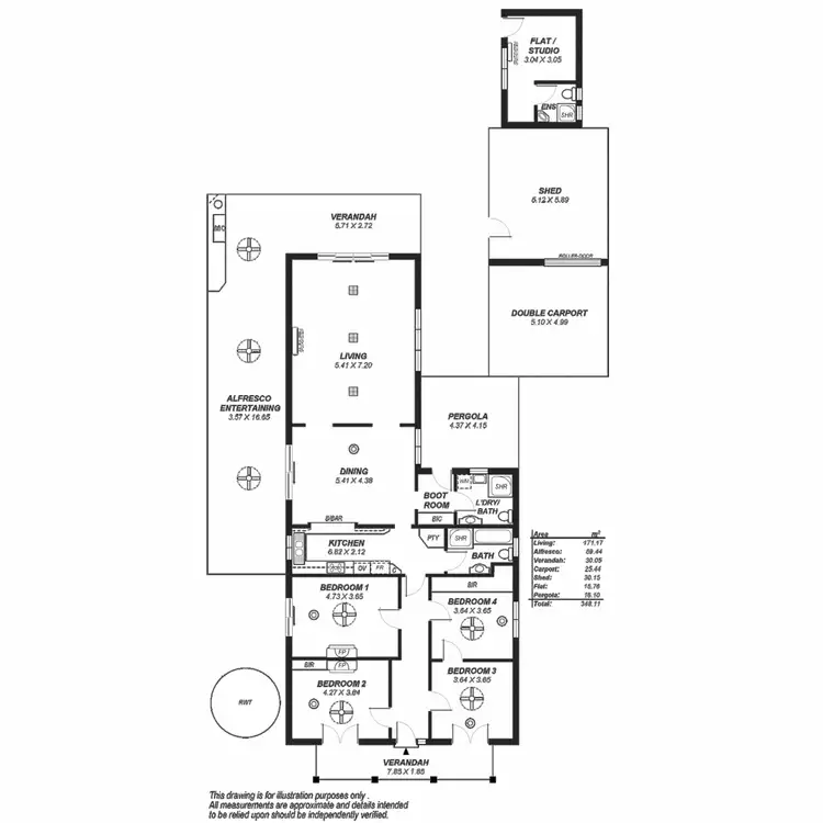Floorplan of Homely house listing, 11 Iona Street, Broadview SA 5083