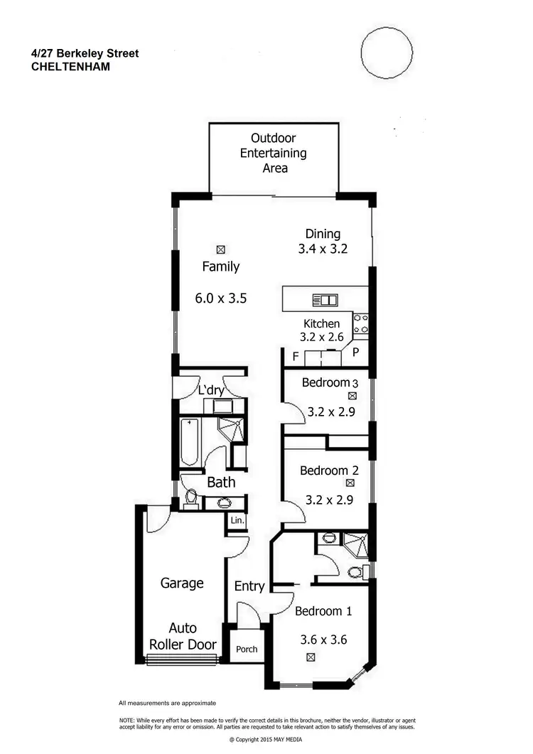Floorplan of Homely house listing, 4/27 Berkeley Street, Cheltenham SA 5014