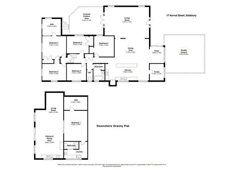 Floorplan of Homely house listing, 17 Norval St, Salisbury QLD 4107