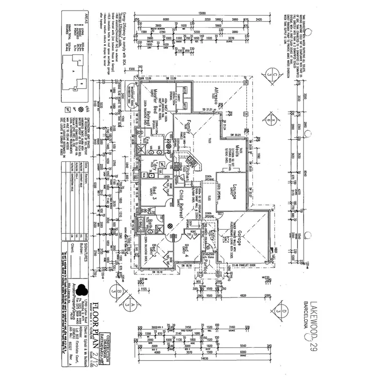 Floorplan of Homely house listing, 4 Fimbriata Court, Ormeau QLD 4208