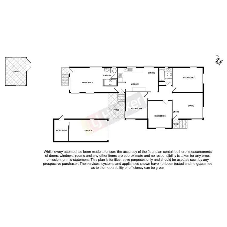 Floorplan of Homely house listing, 15 Hodel Street, Acacia Ridge QLD 4110