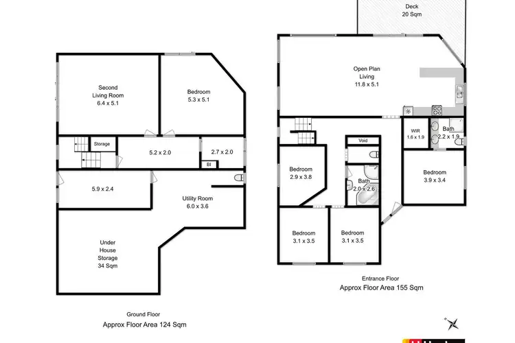 Floorplan of Homely house listing, 21 Ebden Street, Claremont TAS 7011