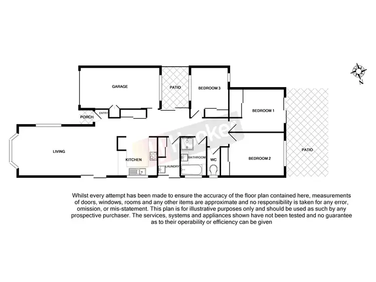 Floorplan of Homely house listing, 105 Ditton Road, Sunnybank Hills QLD 4109