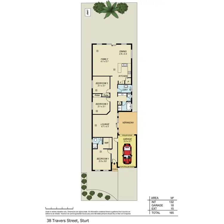 Floorplan of Homely house listing, 38 Travers Street, Sturt SA 5047