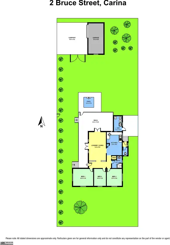 Floorplan of Homely house listing, 2 Bruce Street, Carina QLD 4152