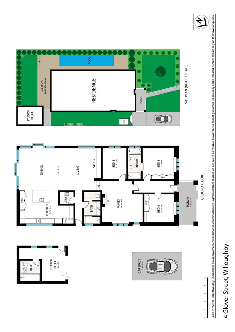 Floorplan of Homely house listing, 4 Glover Street, Willoughby NSW 2068