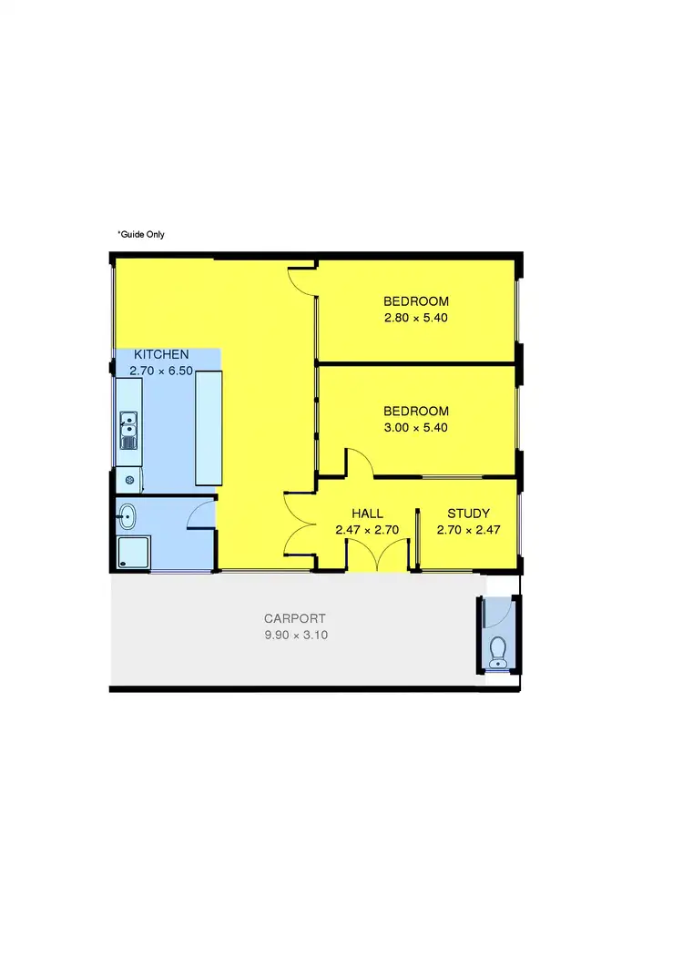 Floorplan of Homely house listing, 25 Pearl Street, Ocean Grove VIC 3226
