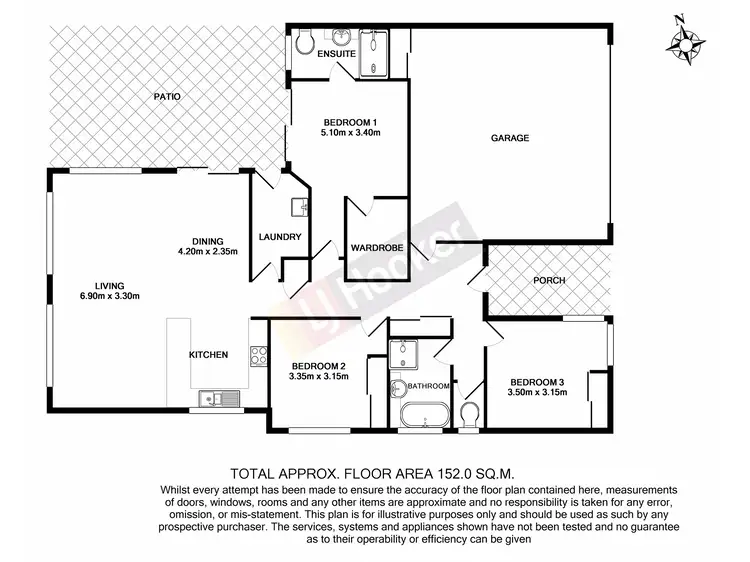 Floorplan of Homely house listing, 8 Stevenson Street, Calamvale QLD 4116