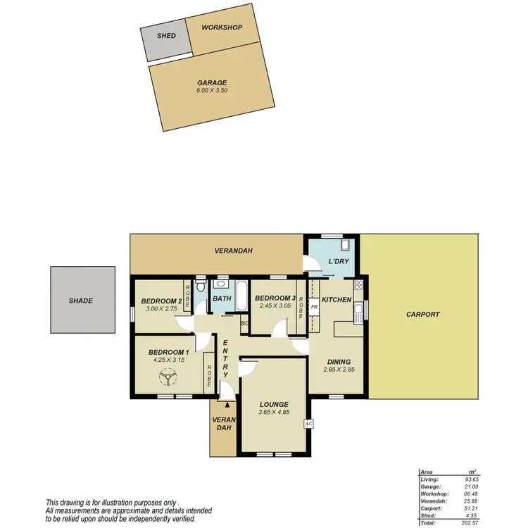 Floorplan of Homely house listing, 9 Edgecombe Road, Davoren Park SA 5113