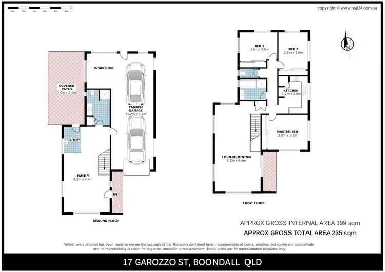 Floorplan of Homely house listing, 17 Garozzo Street, Boondall QLD 4034