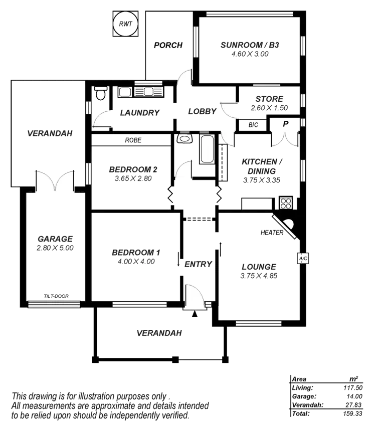 Floorplan of Homely house listing, 26 Henrietta Street, Prospect SA 5082