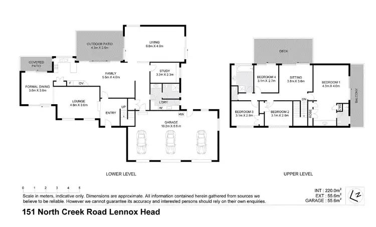 Floorplan of Homely house listing, 151 North Creek Road, Lennox Head NSW 2478