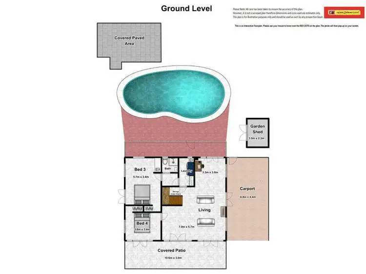 Floorplan of Homely house listing, 21 Arlington Esplanade, Clifton Beach QLD 4879
