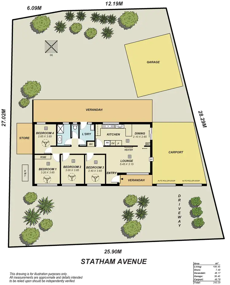 Floorplan of Homely house listing, 35 Statham Avenue, Salisbury East SA 5109