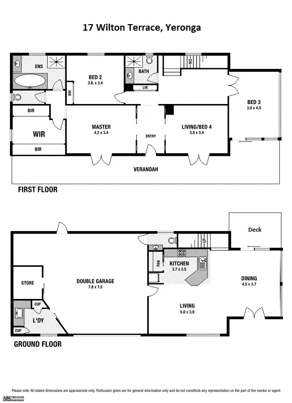 Floorplan of Homely house listing, 17 Wilton Terrace, Yeronga QLD 4104
