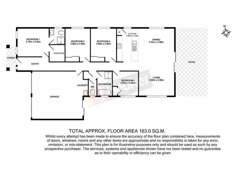 Floorplan of Homely house listing, 3 Solea Close, Forest Lake QLD 4078