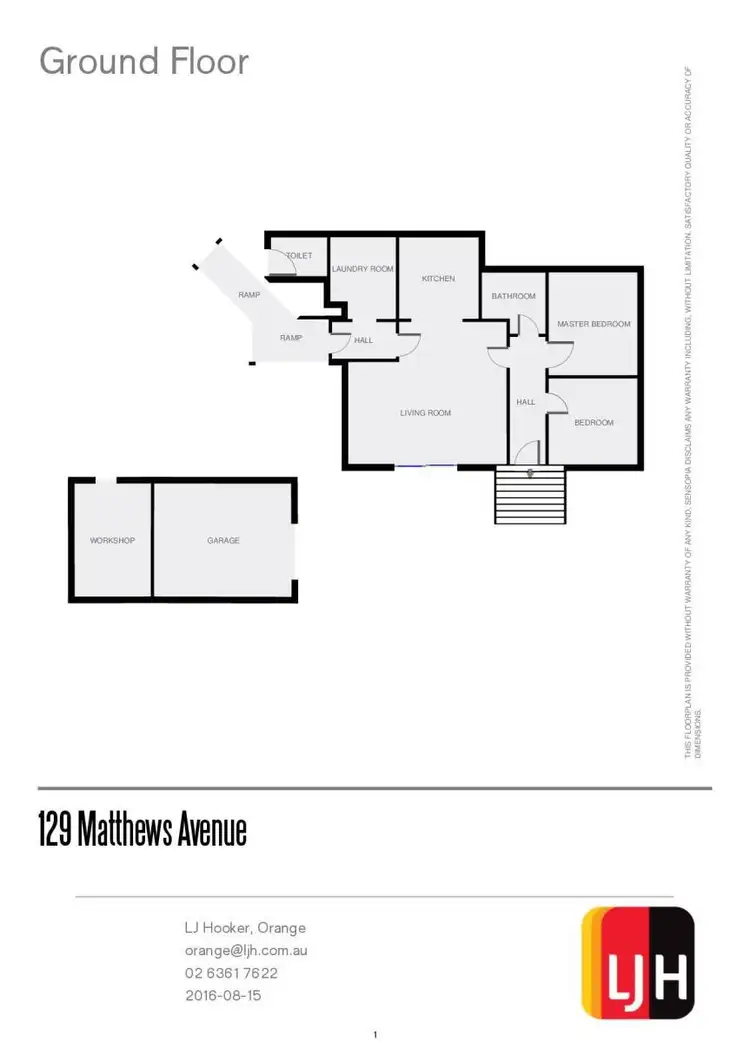 Floorplan of Homely house listing, 129 Matthews Avenue, Orange NSW 2800