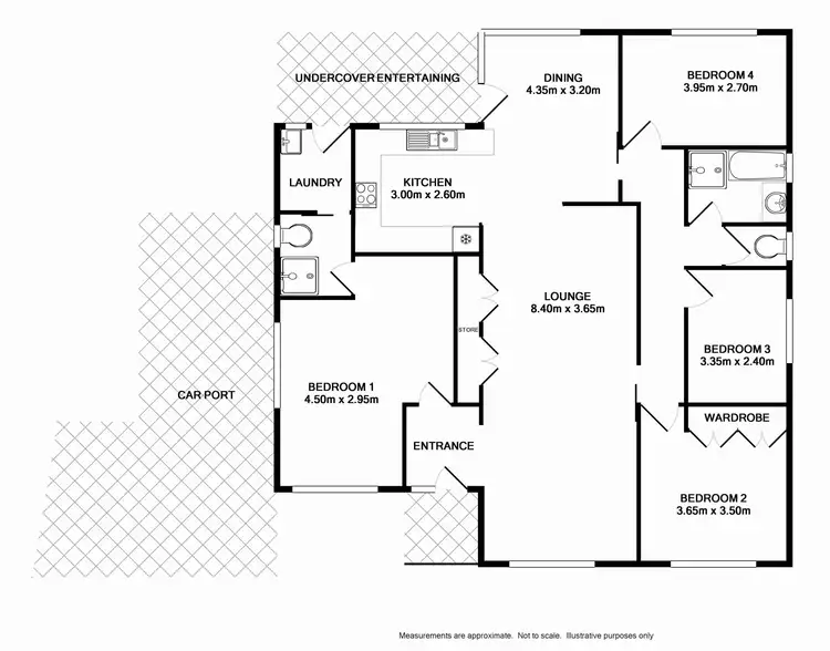 Floorplan of Homely house listing, 21 Bruchhauser Cresent, Elderslie NSW 2570