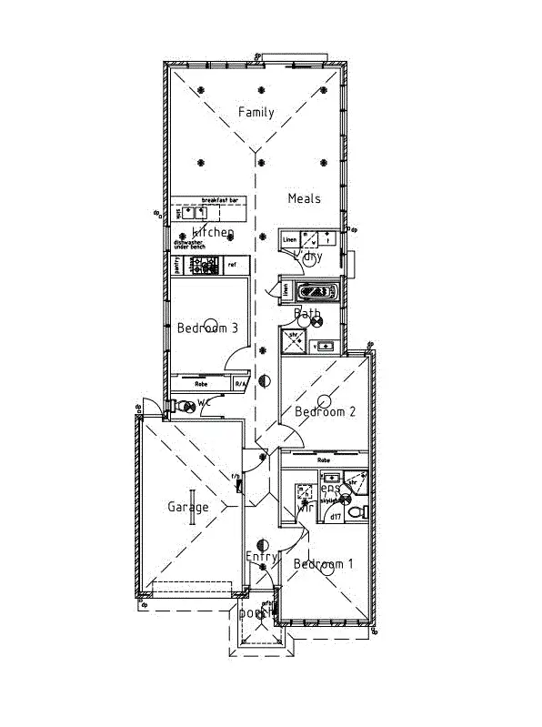 Floorplan of Homely house listing, LOT 1052 Highfield Drive, Mickleham VIC 3064