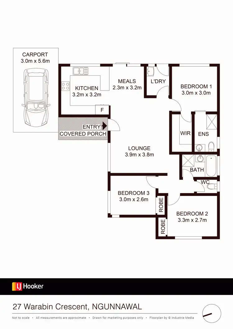Floorplan of Homely house listing, 27 Warabin Crescent, Ngunnawal ACT 2913