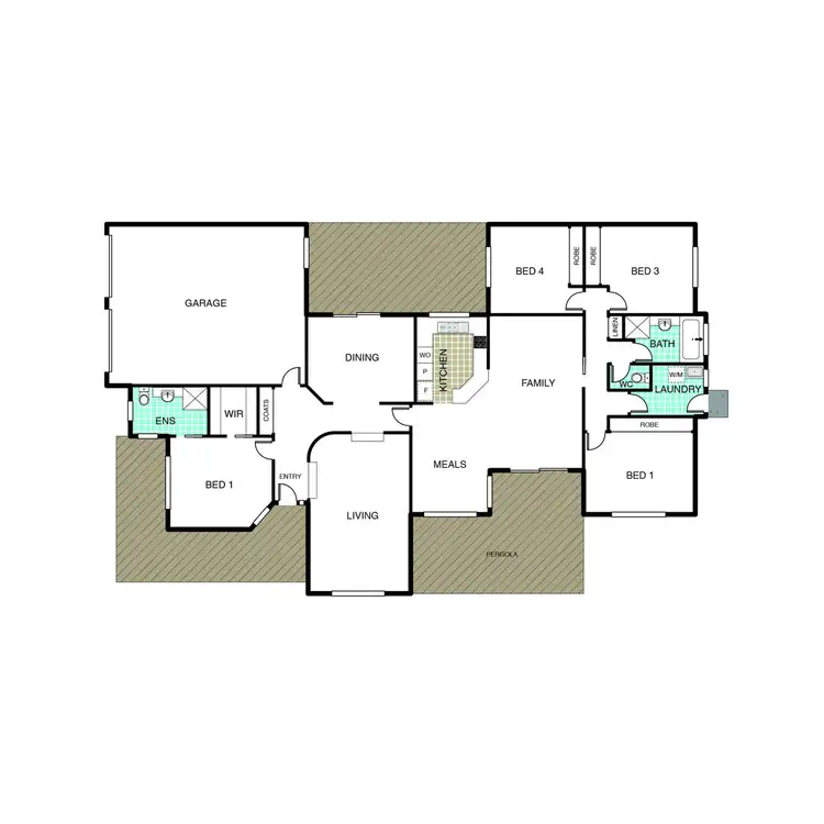 Floorplan of Homely house listing, 56 Tiptree Crescent, Palmerston ACT 2913