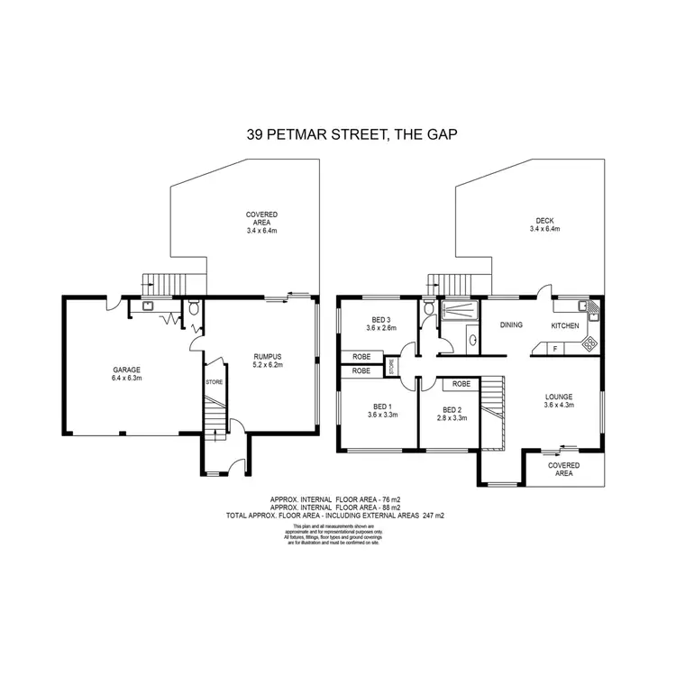 Floorplan of Homely house listing, 39 Petmar Street, The Gap QLD 4061