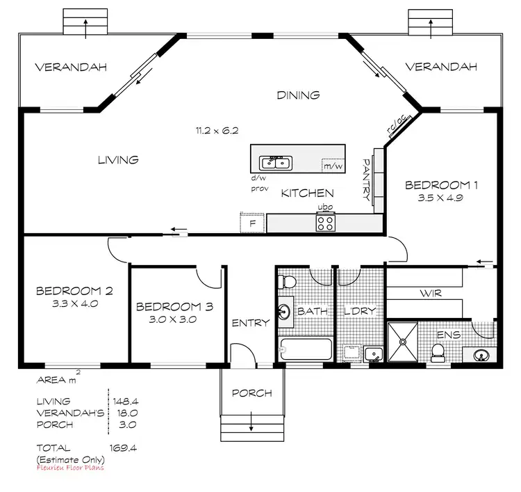 Floorplan of Homely house listing, 25 Kightley Road, Goolwa Beach SA 5214