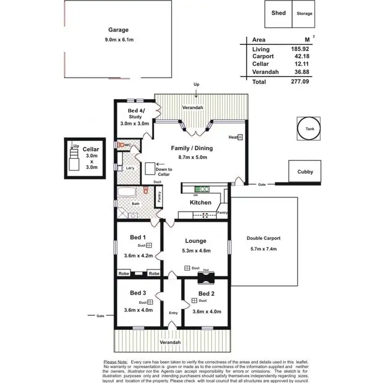 Floorplan of Homely house listing, 15 Eighteenth Street, Gawler South SA 5118