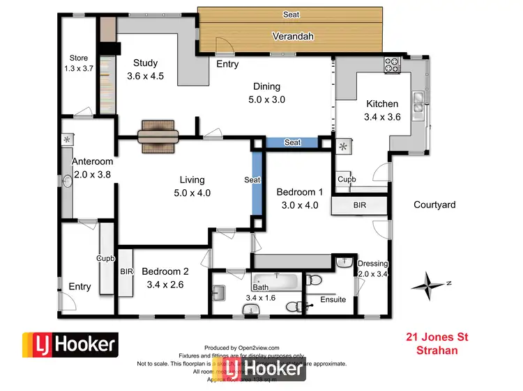 Floorplan of Homely house listing, 21 Jones Street, Strahan TAS 7468