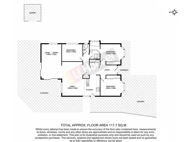 Floorplan of Homely house listing, 33 Kulcha Street, Algester QLD 4115