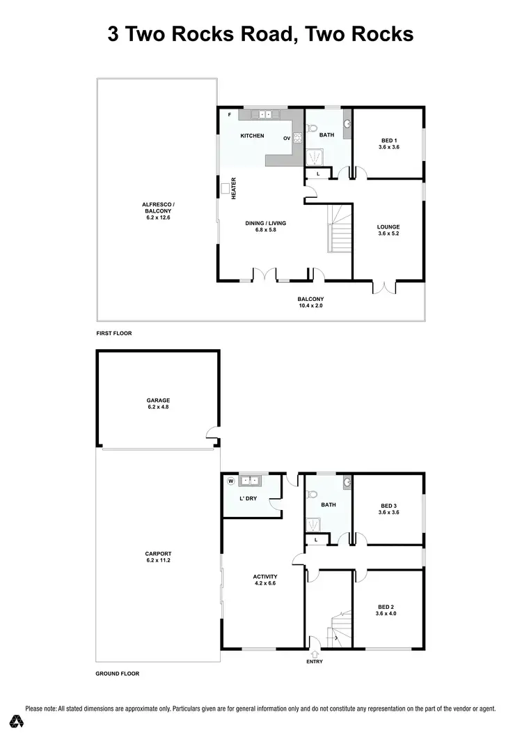 Floorplan of Homely house listing, 3 Two Rocks Road, Two Rocks WA 6037