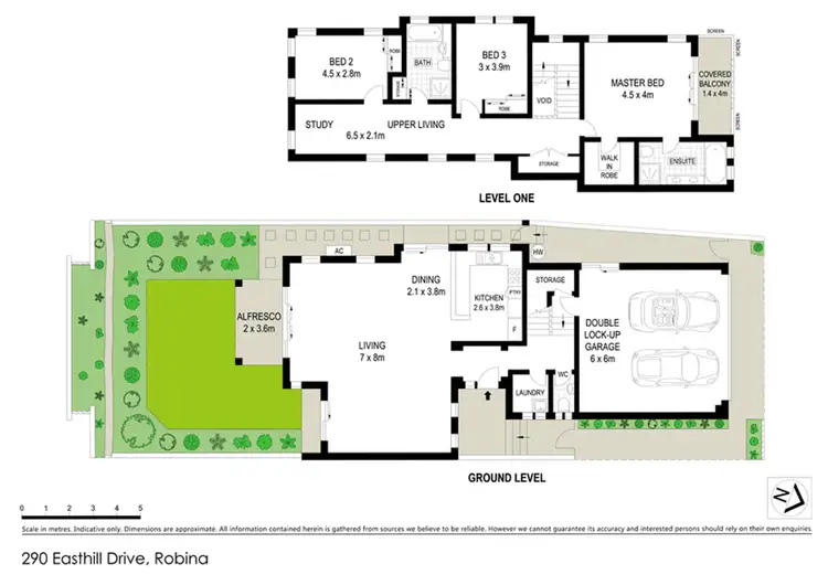 Floorplan of Homely house listing, 290 Easthill Drive, Robina QLD 4226