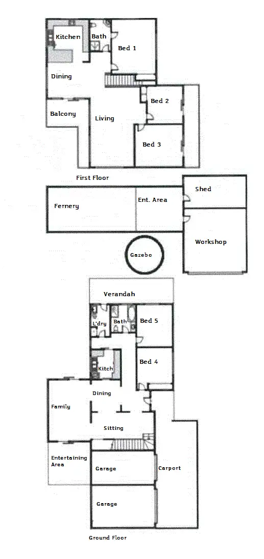 Floorplan of Homely house listing, 5 Fell Street, Encounter Bay SA 5211