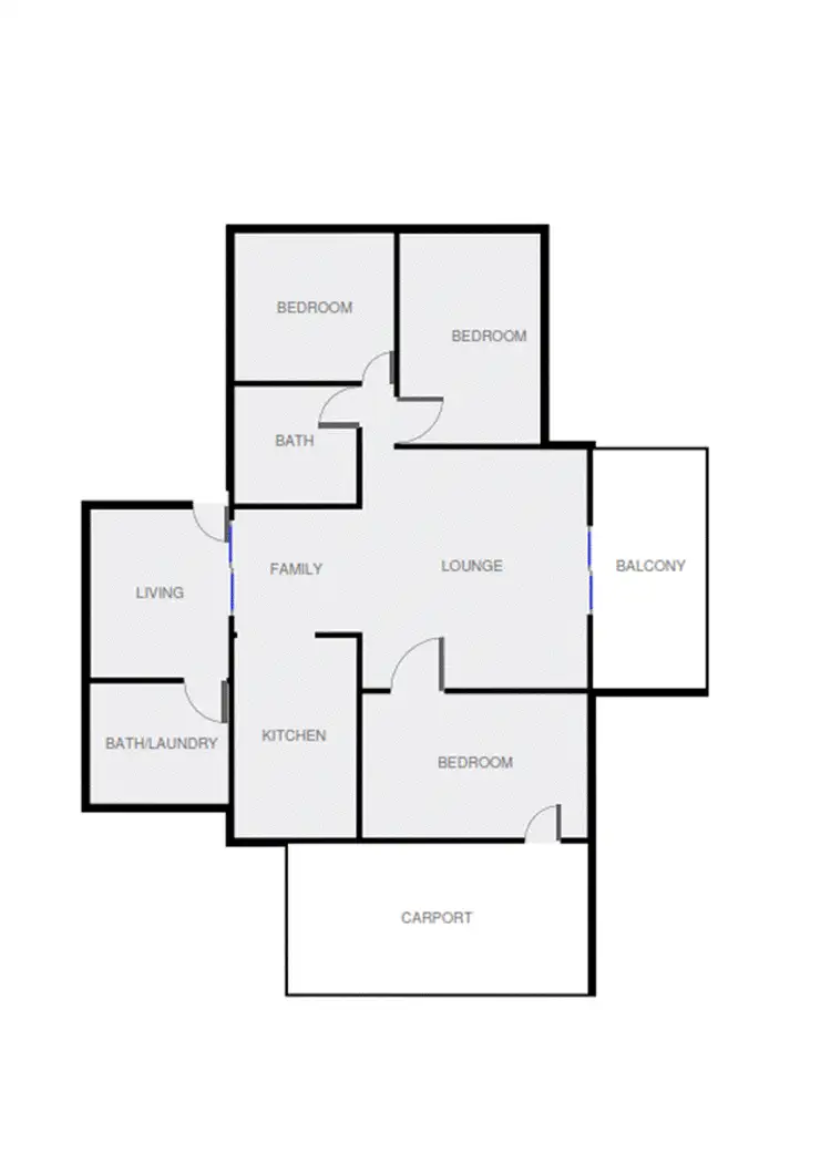 Floorplan of Homely house listing, 2 Newcombe Street, Cowra NSW 2794