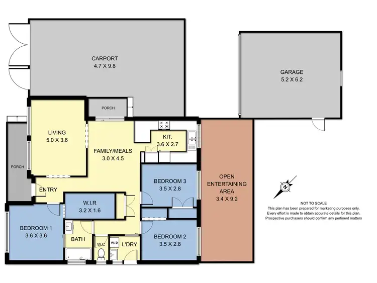 Floorplan of Homely house listing, 66 Farnham Road, Bayswater VIC 3153
