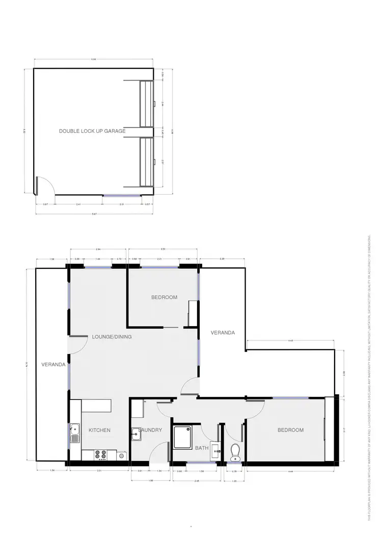 Floorplan of Homely house listing, 98 Noonbinna Road, Cowra NSW 2794