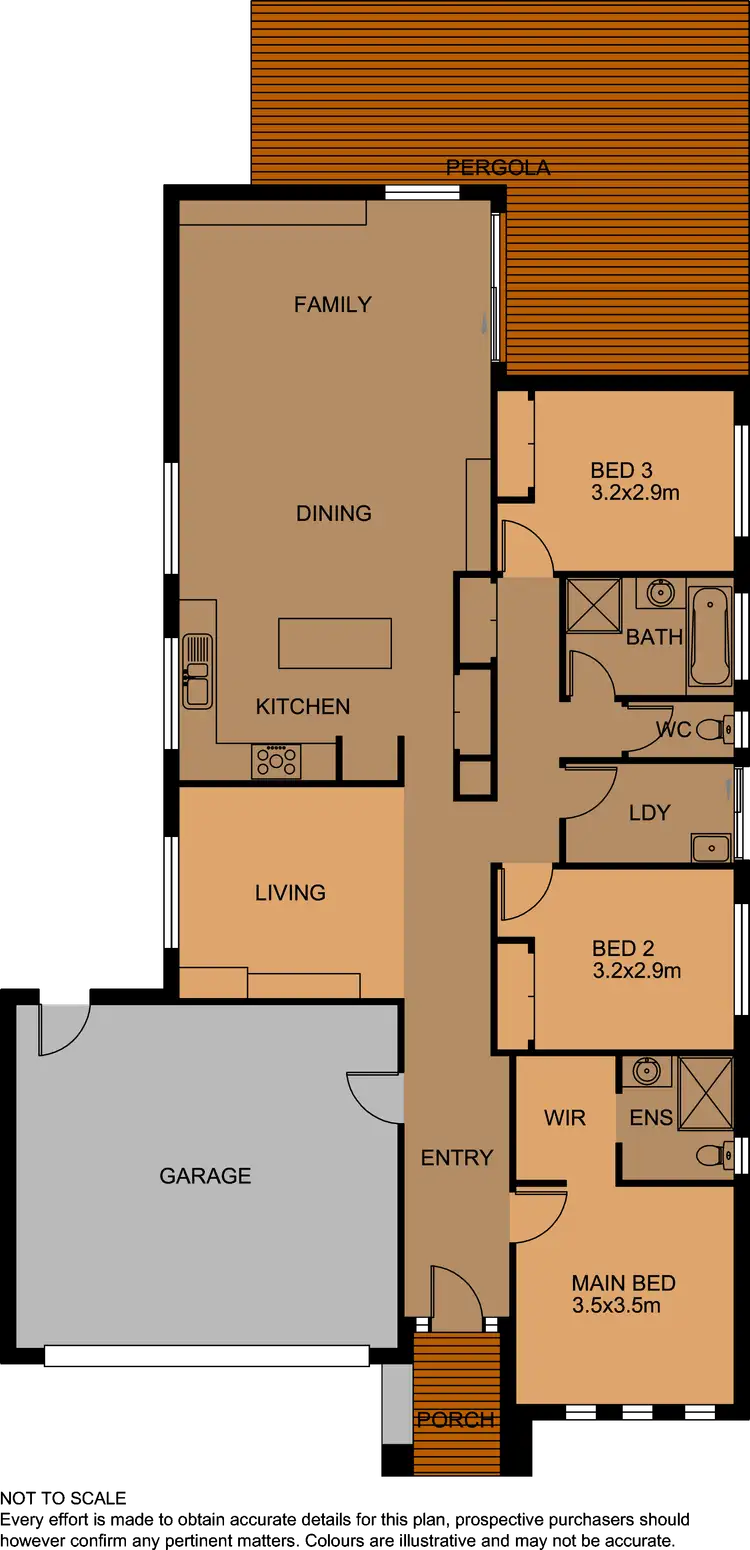 Floorplan of Homely house listing, 10 Sagan Drive, Cranbourne North VIC 3977