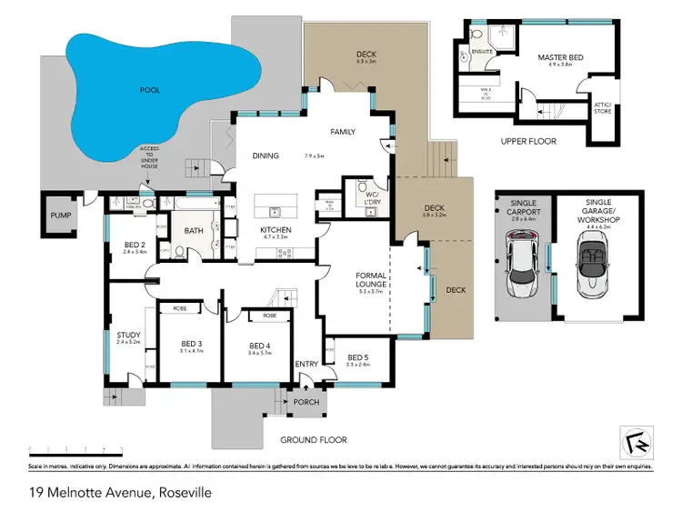 Floorplan of Homely house listing, 19 Melnotte Avenue, Roseville NSW 2069