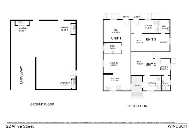 Floorplan of Homely house listing, 22 Annie Street, Windsor QLD 4030