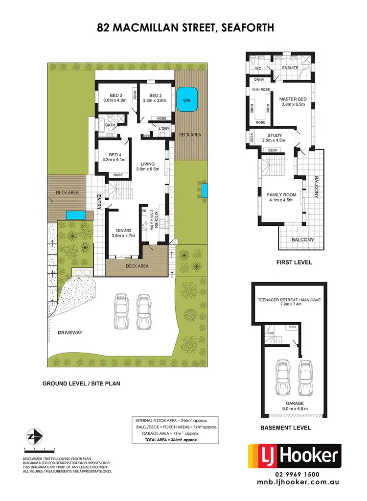 Floorplan of Homely house listing, 82 Macmillan Street, Seaforth NSW 2092