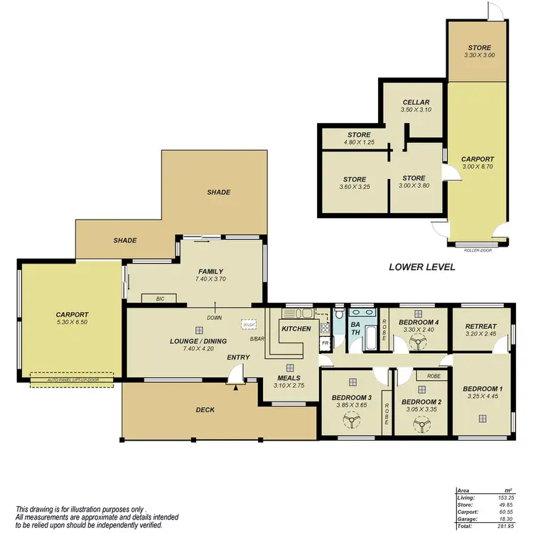 Floorplan of Homely house listing, 355 Nelson Road, Para Hills SA 5096
